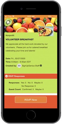 Signup Genius Signup Genius app for parents